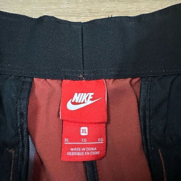 Nike x Patta Men XL Mars Stone Cargo Pants Red Black Windowpane Plaid Streetwear - Picture 4 of 7